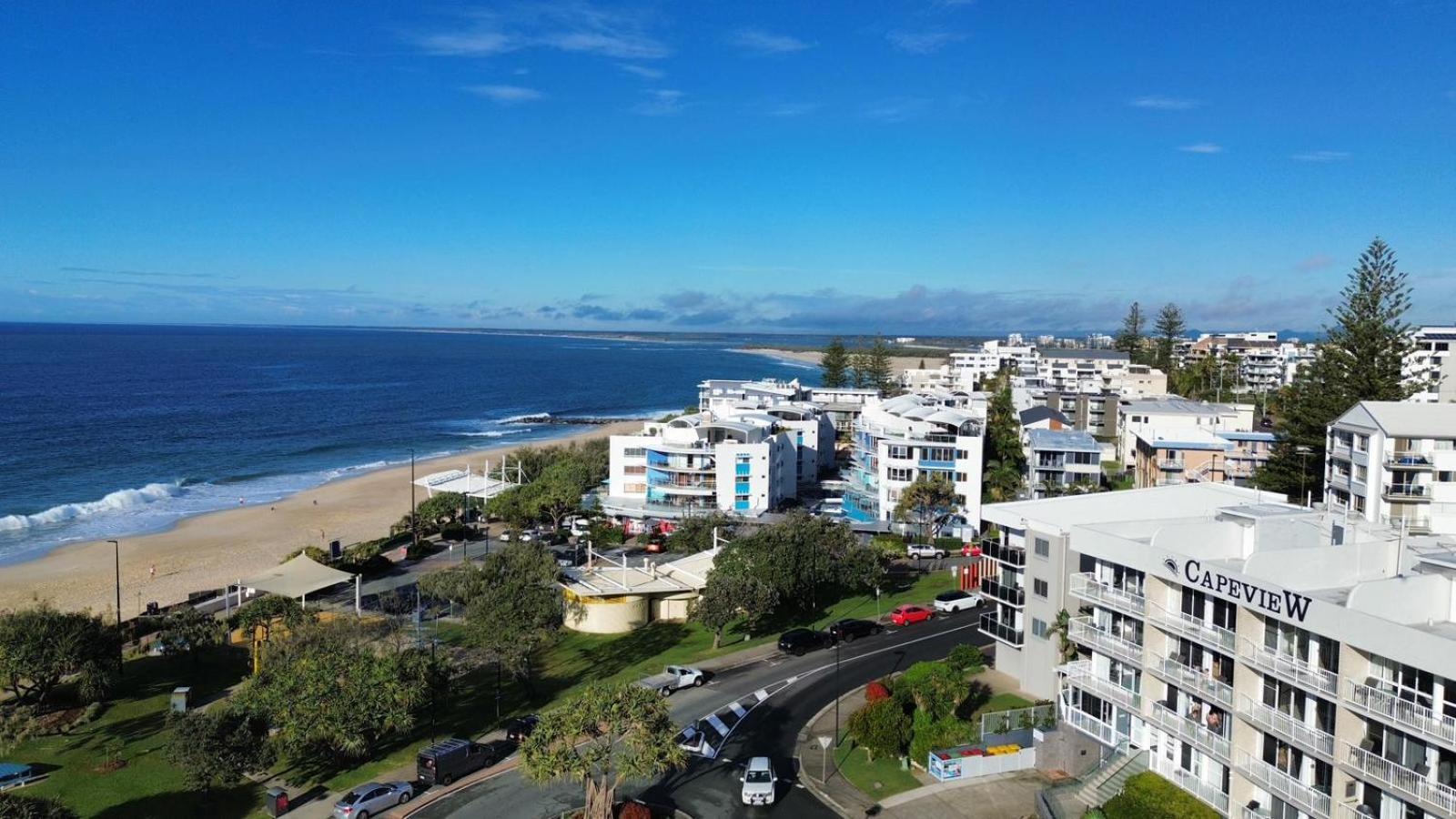 Capeview Apartments - Right On Kings Beach Калаундра Экстерьер фото